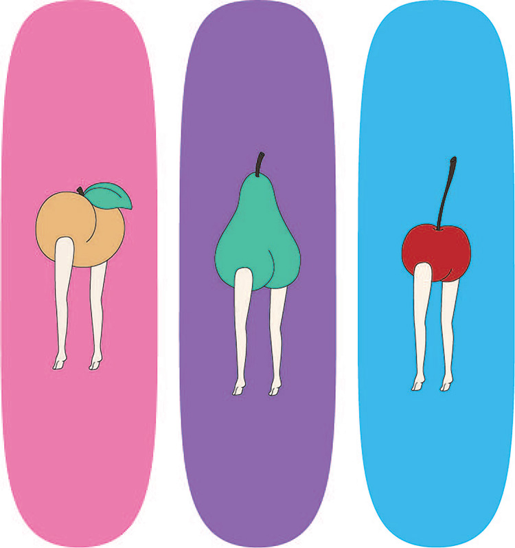 'The Peach, The Pear and The Cherry'